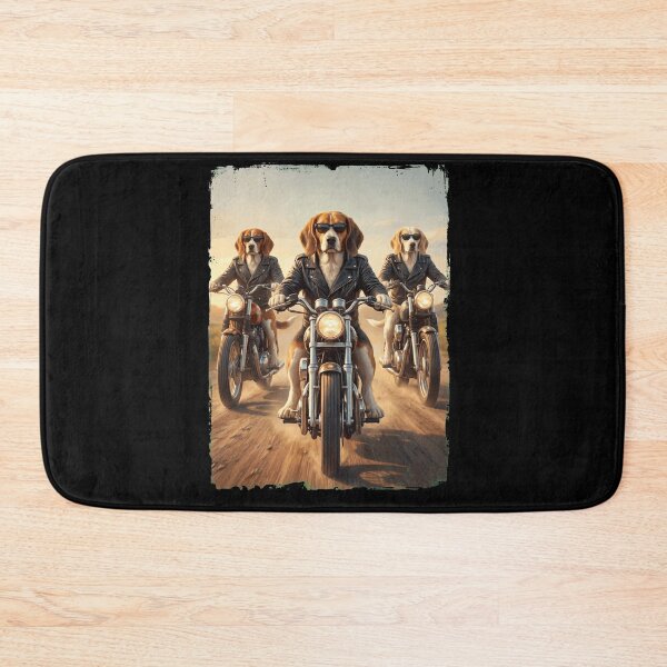 Item preview, Funny Beagle Motorcycle Meme Dog Lover designed and sold by DoodleTortle.