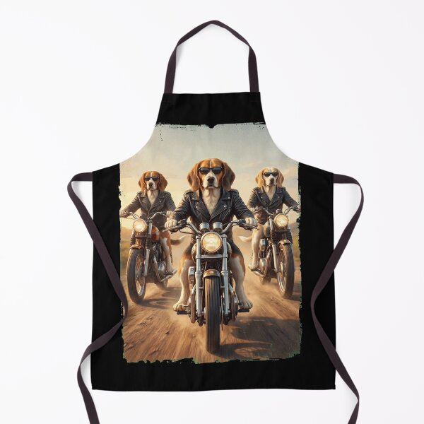 Item preview, Funny Beagle Motorcycle Meme Dog Lover designed and sold by DoodleTortle.