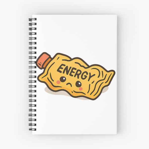 Item preview, Exhausted Energy Gel Kawaii Funny Running Design designed and sold by Roseyteedesigns.