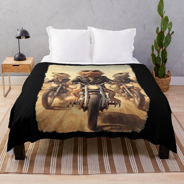 Item preview, Funny Bearded Dragon Motorcycle Meme Animal Lover designed and sold by DoodleTortle.