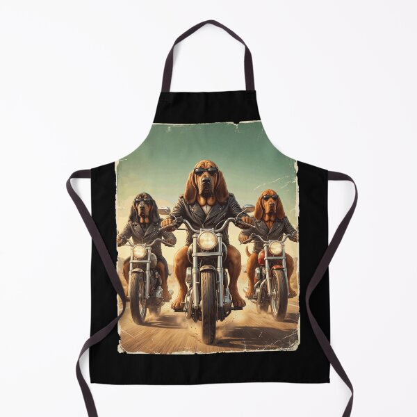 Item preview, Funny Bloodhound Motorcycle Meme Dog Lover designed and sold by DoodleTortle.
