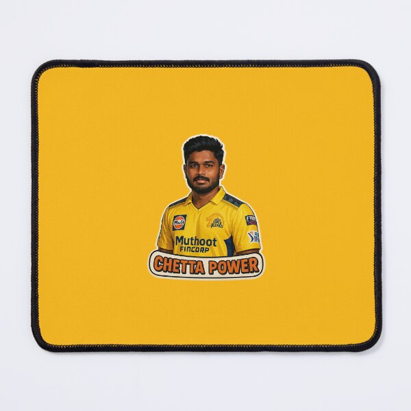 Item preview, Sanju Samson (CSK) art designed and sold by Crick-Art.
