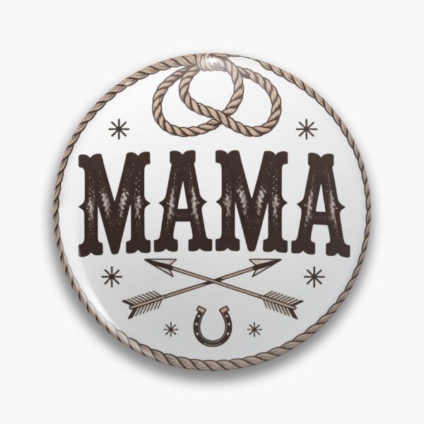 Item preview, Western Mama T-Shirt | Vintage Rope Lasso Cowgirl Badge Design designed and sold by DmaarGroup.