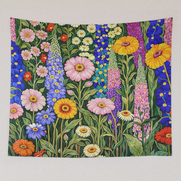 Item preview, Gustav Klimt Flower Garden designed and sold by maniacfitness.