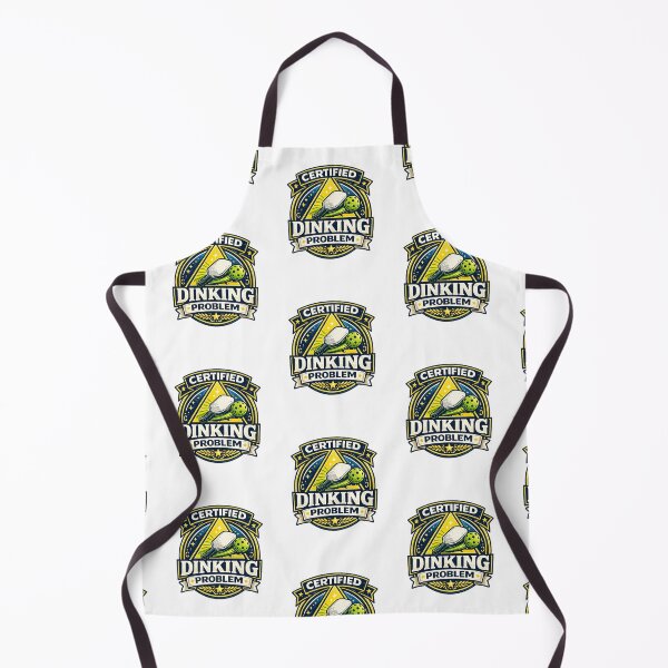 Item preview, Certified Dinking Problem Pickleball Badge Pickleball Player Gift Idea Kitchen Line Soft Game Humor designed and sold by The Junto Shop.