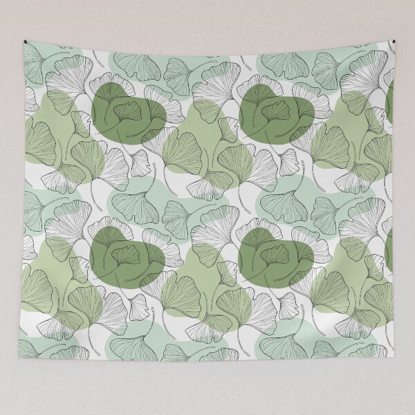 Item preview, Abstract - Ginkgo designed and sold by Qalam&Pixel.