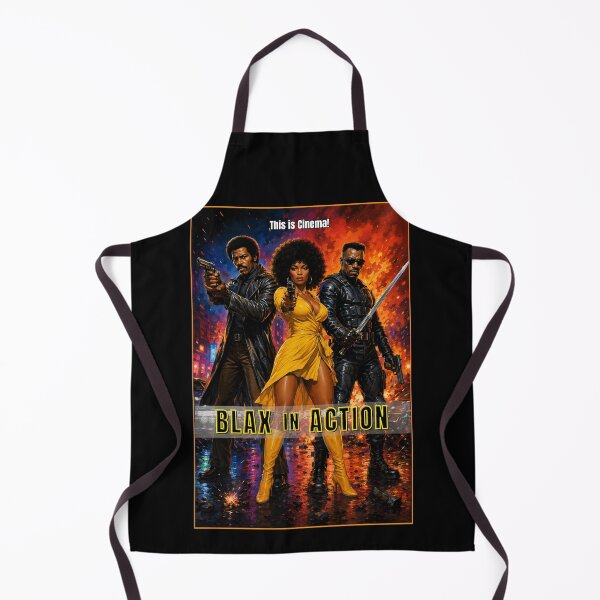 Item preview, Blax in Action - Retro Black Heroes Movie designed and sold by FilMate.