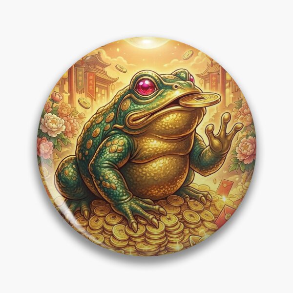 Item preview, Golden Toad (金蟾) designed and sold by Terraprompt.