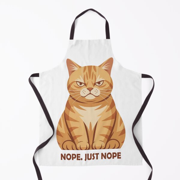 Item preview, Sarcastic Cat Nope Just Nope designed and sold by DetalleXL.