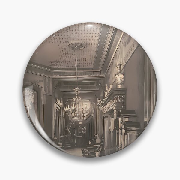 Item preview, Historic Entrance Hall | Vintage Halloween designed and sold by GammaRay.