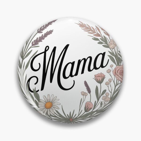 Item preview, Floral Mama T-Shirt | Vintage Botanical Script Wildflower Wreath designed and sold by DmaarGroup.