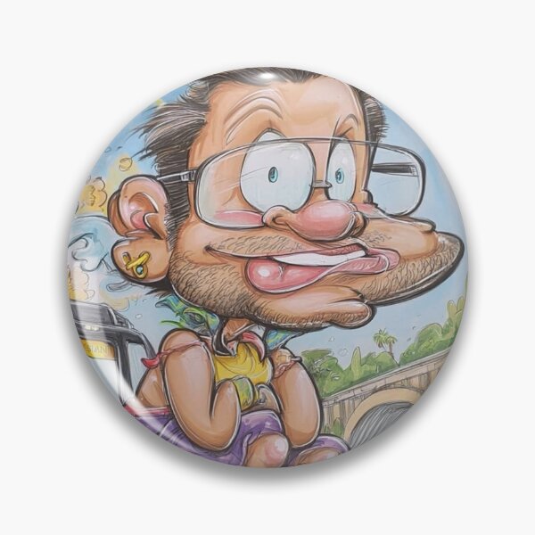 Item preview, Train Guy designed and sold by Claire Caricatures.
