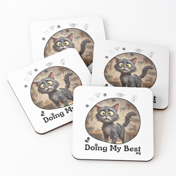 Item preview, Doing My Best Cat designed and sold by LAJdesigns.