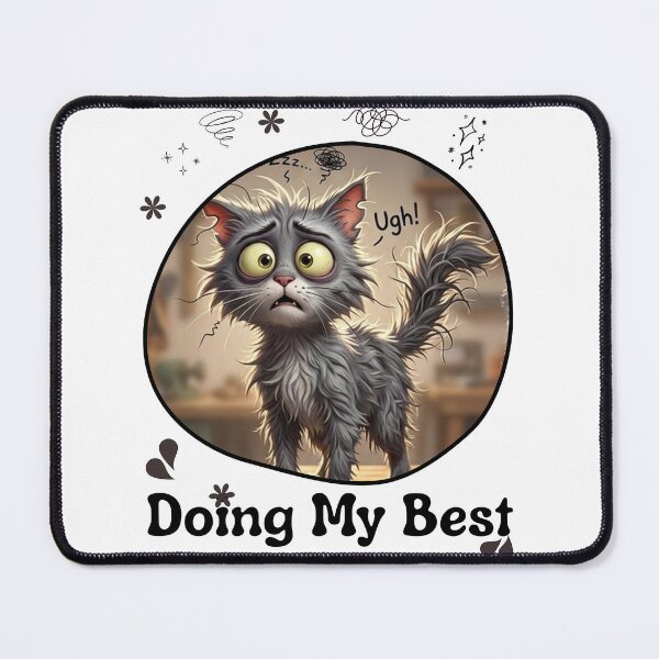 Item preview, Doing My Best Cat designed and sold by LAJdesigns.