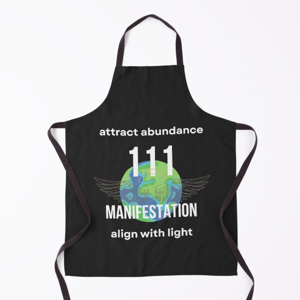 Item preview, 111 Manifestation Angel Number – Attract Abundance, Align With Light Spiritual Manifestation Typography Design designed and sold by CosmicQuietLab.
