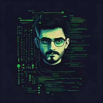 Vorschaubild zum Design JavaScript – Minimalistischer Kunststil von YCDesigner
