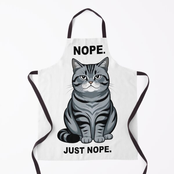 Item preview, Indifferent Cat Nope Just Nope designed and sold by DetalleXL.