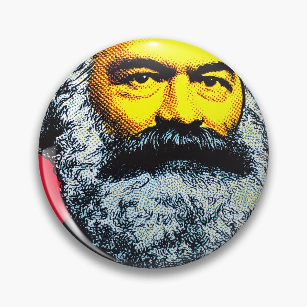 Item preview, Pop Art Portrait of Karl Marx designed and sold by PetsArt.