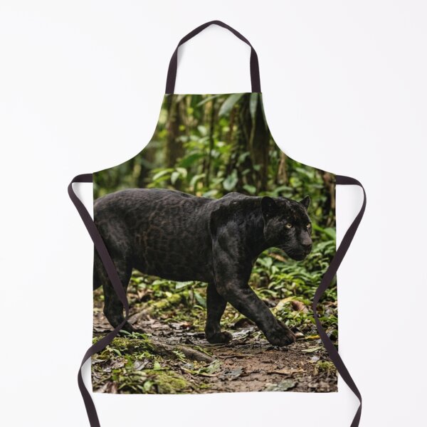 Item preview, Black panther walking in the forest. designed and sold by Malisa345.