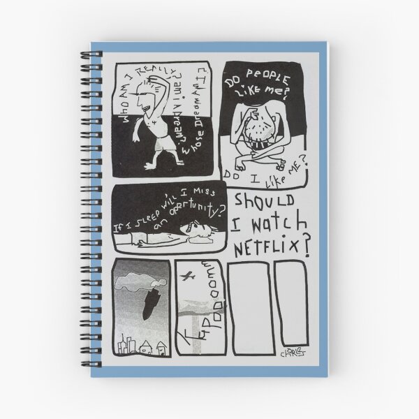 Item preview, Cartoon about living for the moment designed and sold by Chuckiee.