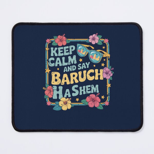Item preview, Colorful Keep Calm and Say Baruch Hashem designed and sold by Thank-HaShem.