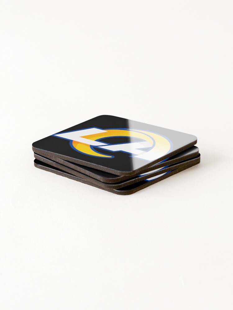 Thumbnail 4 of 5, Coasters (Set of 4), The Rams Icon designed and sold by DaneSmrs.