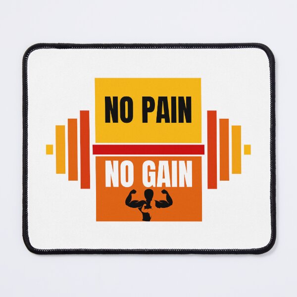 Item preview, No Pain No Gain | Gym Workout Fitness Motivation designed and sold by PJ_Artistry.