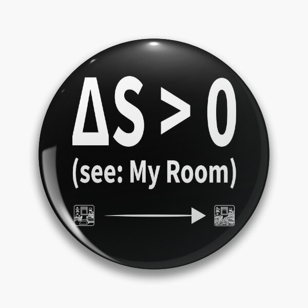 Item preview, Entropy Room – Funny Thermodynamics  designed and sold by DrTol.