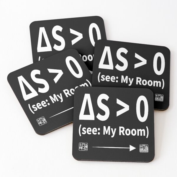 Item preview, Entropy Room – Funny Thermodynamics  designed and sold by DrTol.