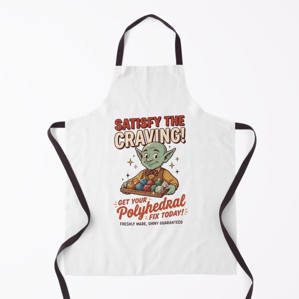 Item preview, Satisfy The Craving Get Your Polyhedral Fix Today RPG designed and sold by Fenay Designs.