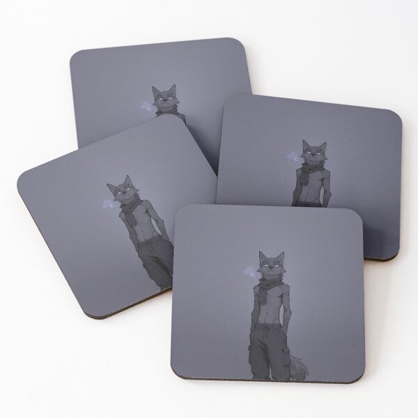 Item preview, Anthro Wolf Void | Furry Art Dark Minimal Silent Aesthetic designed and sold by LexYote.