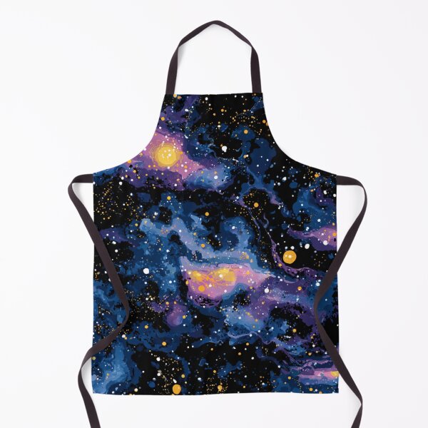 Item preview, Watercolor Nebula Galaxy Starfield Abstract Art designed and sold by NicolasGlowArt.