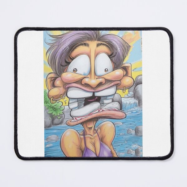 Item preview, Screaming Lady designed and sold by Claire Caricatures.