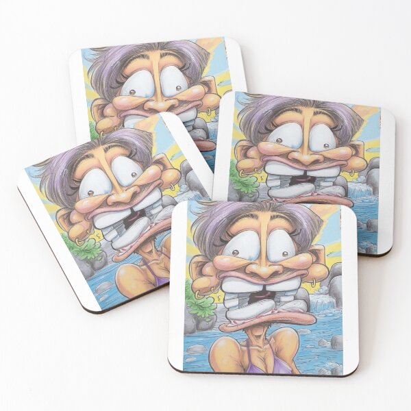 Item preview, Screaming Lady designed and sold by Claire Caricatures.