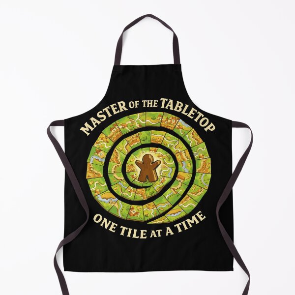 Item preview, carcassonne tiles- master of the tabletop, one tile at a time designed and sold by trendie-tees.