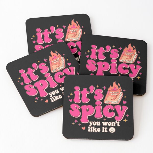 Item preview, It’s Spicy Romance Retro Groovy BookTok Design designed and sold by Seeding Serendipity.