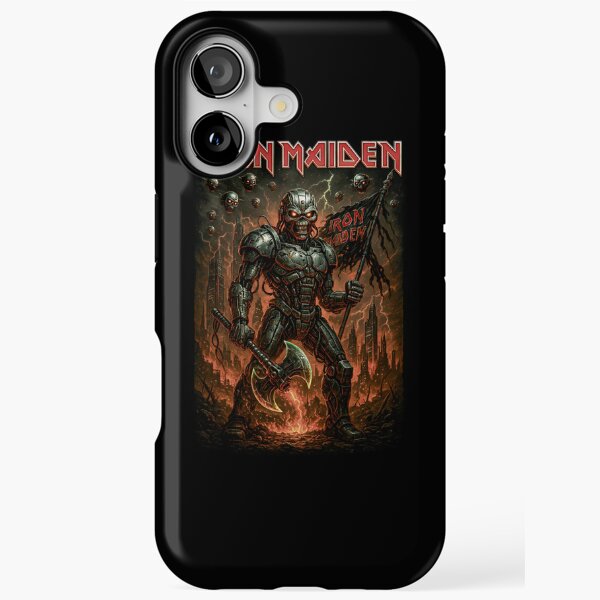 Iron Maiden エディ 金属製ケース OFFICIAL IRON MAIDEN ALBUM COVERS SOFT GEL CASE FOR APPLE iPHONE