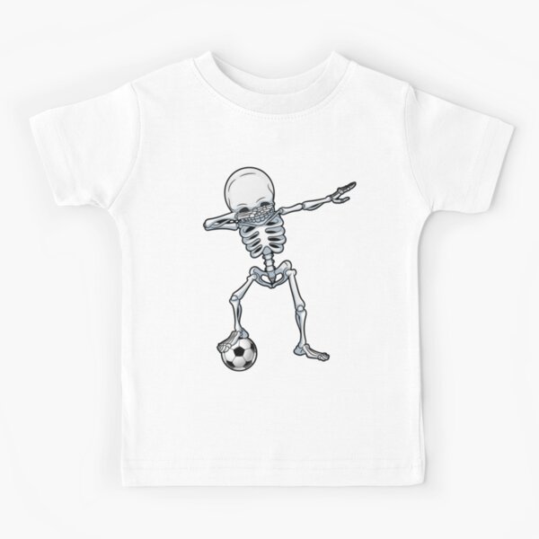 Kids/Youth Happy Halloween Skull and Candlestick Comfortable T-Shirts Short Sleeve Children Tees Funny Creative