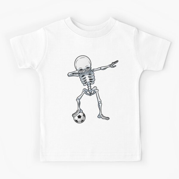  Cool Skeleton Kids' Baseball T-Shirt - Funny Skeleton