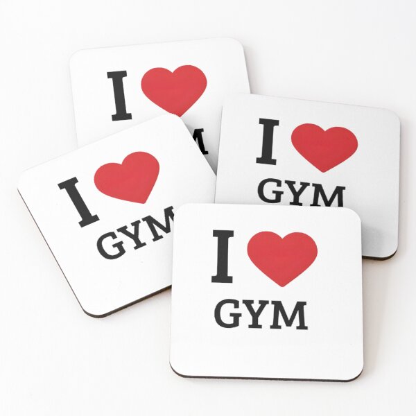 Item preview, I Love Gym – Fitness Lover Heart Workout Motivation Minimal Design designed and sold by Rebel Weave.