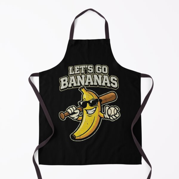 Item preview, Funny Baseball Banana Mascot - Let's Go Bananas Retro Vintage Sports designed and sold by haitrieuic96.
