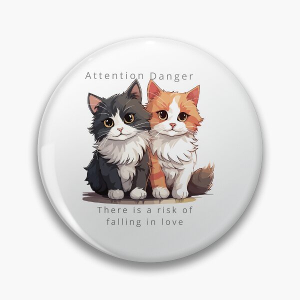 Item preview, Attention Danger There Is A Risk Of Falling In Love designed and sold by MotylekAnia.
