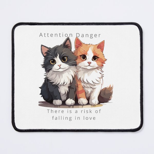 Item preview, Attention Danger There Is A Risk Of Falling In Love designed and sold by MotylekAnia.