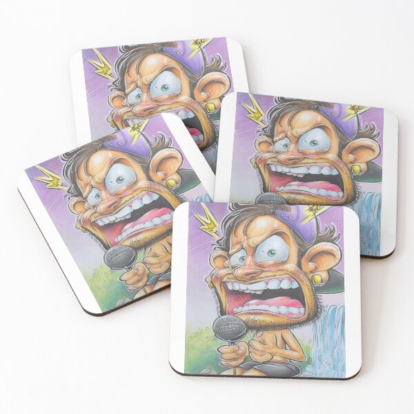 Item preview, Screaming Metal Guy designed and sold by Claire Caricatures.