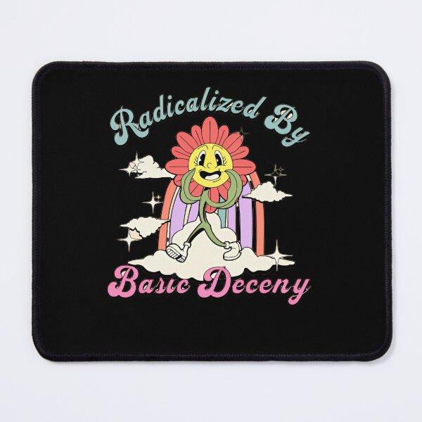 Item preview, Radicalized By Basic Decency Protects Human Rights Voices designed and sold by SkeletonsDanger.