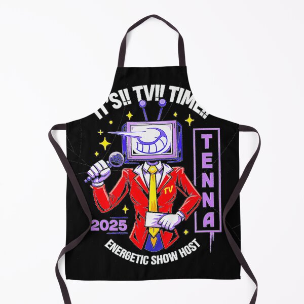 Item preview, It's Tv Time Energetic Show Host Tenna 2025 Broadcasting Television Entertainment designed and sold by QuentinHarrow.