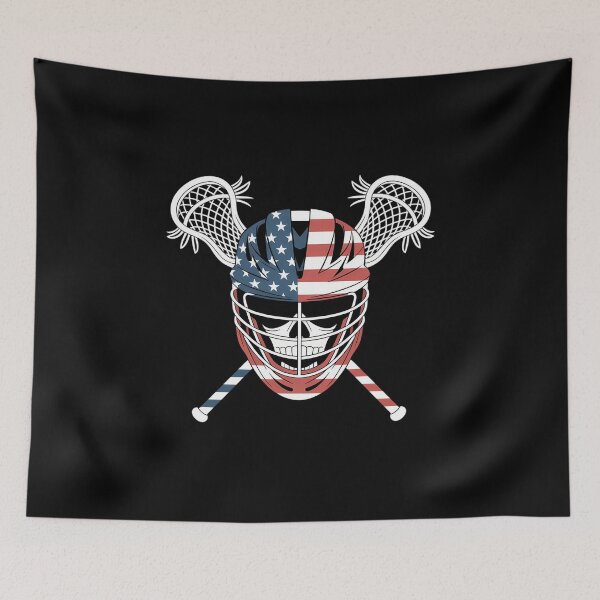 Item preview, Lacrosse American Flag 4th of July designed and sold by isatnelkaitio.