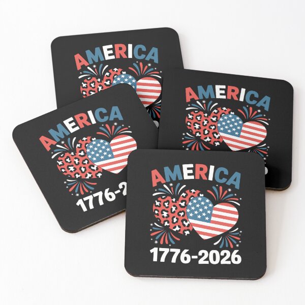 Item preview, Flag Heart Leopard 1776 2026 July 4th 250th Birthday designed and sold by isatnelkaitio.