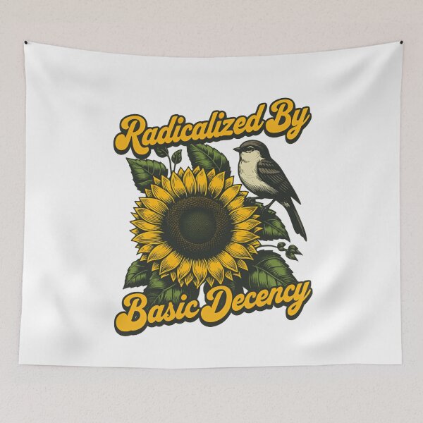Item preview, Radicalized By Basic Decency Creates Paths Toward Equality designed and sold by SkeletonsDanger.