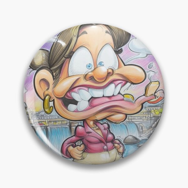 Item preview, Angry Lady designed and sold by Claire Caricatures.
